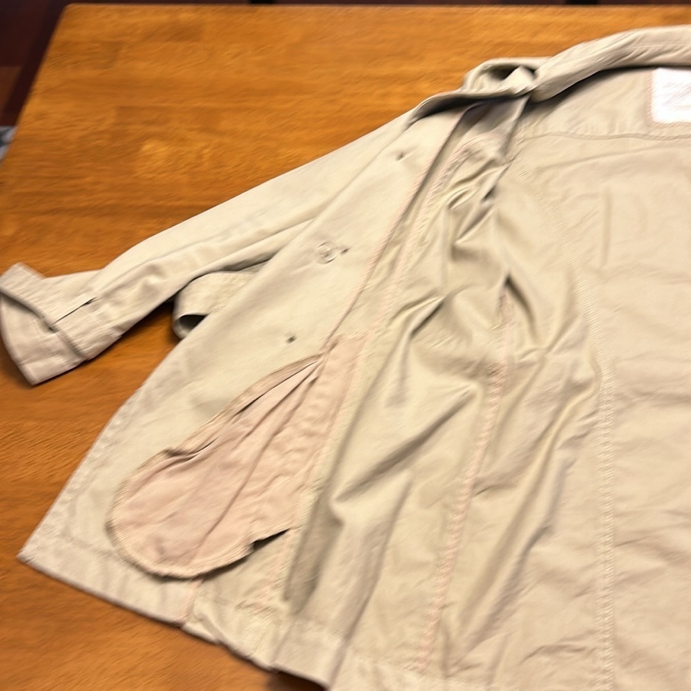 Women’s short trench coat size small from Kohls. - Picture 8 of 9